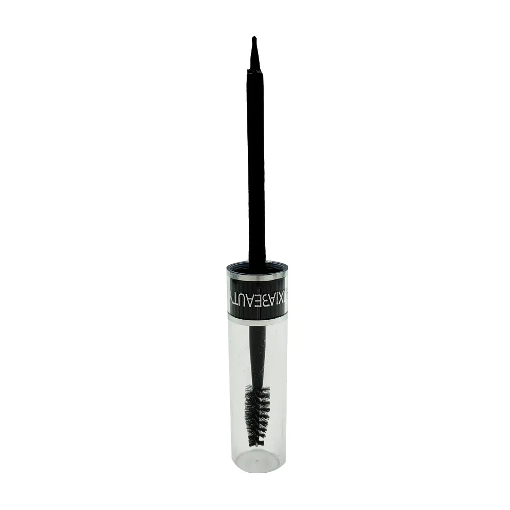 1pza Delineador negro multifuncional con cepillo de rímel / huxia beauty rela fit / 24h long lasing brow gel