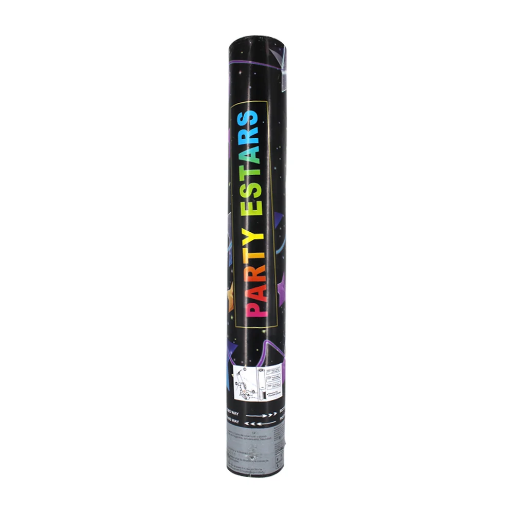 Bazuca cañón de 40cm lanza confeti para fiesta / party estars / lp-174