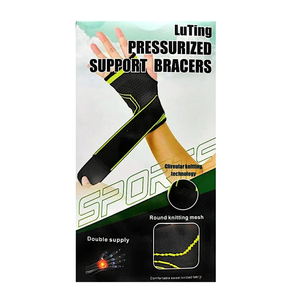 Muñequera luting ajustable de compresión, variedad de colores / pressurized support bracers / bhx-803 / ks-83 / bbg-60810