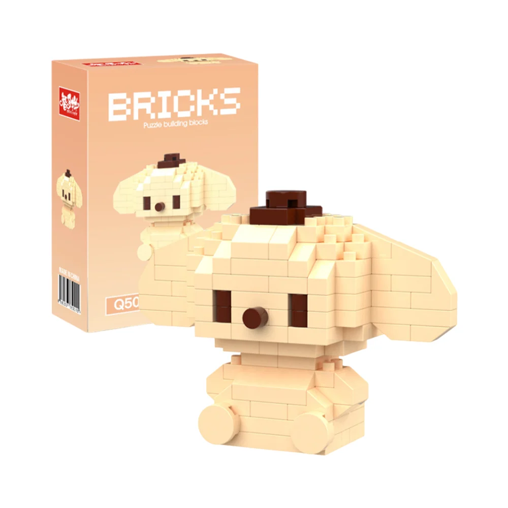 Juguete armable bricks de mini bloques con diseño personajes animados, variedad de modelos / q5022 / lu3353 / lu3354 / q11 / jml-8113