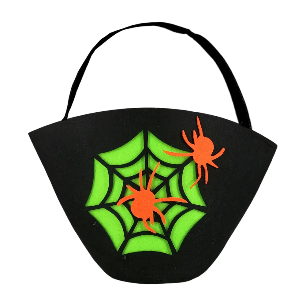 1pza Bolsa dulcera mediana con forma y diseño estampado temático de halloween, variedad de diseños / lu3565