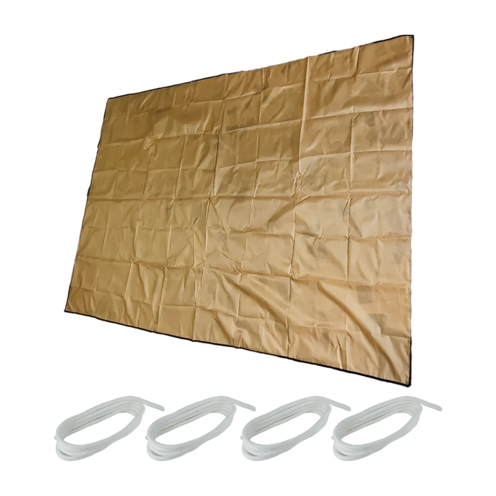 Malla sombra toldo parasol impermeable para exteriores, 2.3x2.3m / 125062