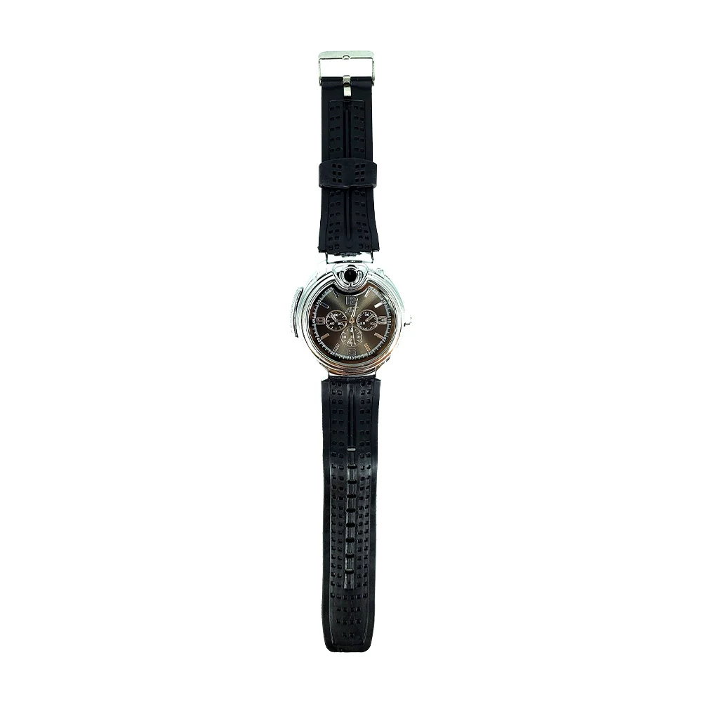 Reloj de mano redondo con encendedor de gas para hombre, variedad de colores / watch lighter / lu9253
