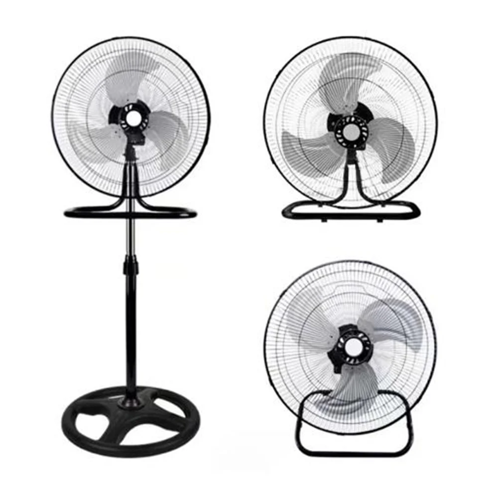 Caja con 2 ventiladores 3 en 1 para piso, pared y pedestal / lu5617