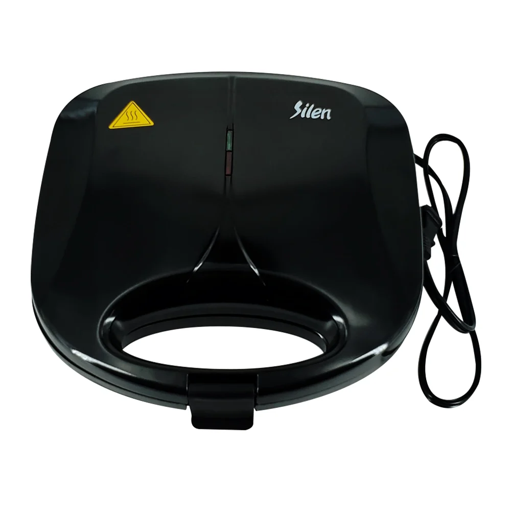 Maquina eléctrica para asar salchichas con 6 compartimientos, 750w / hot dog plate / lu5665