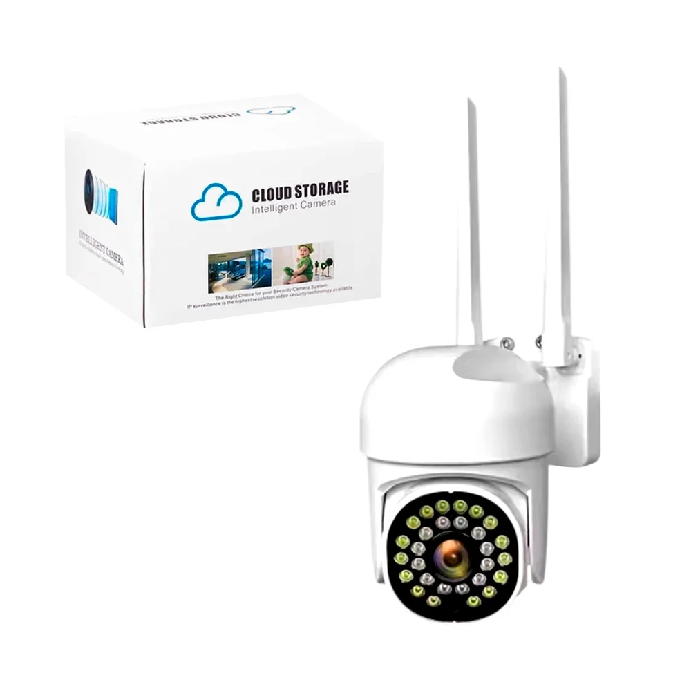 Cámara remota para vigilancia con rotación 360º / cloud storage camera / lu5772