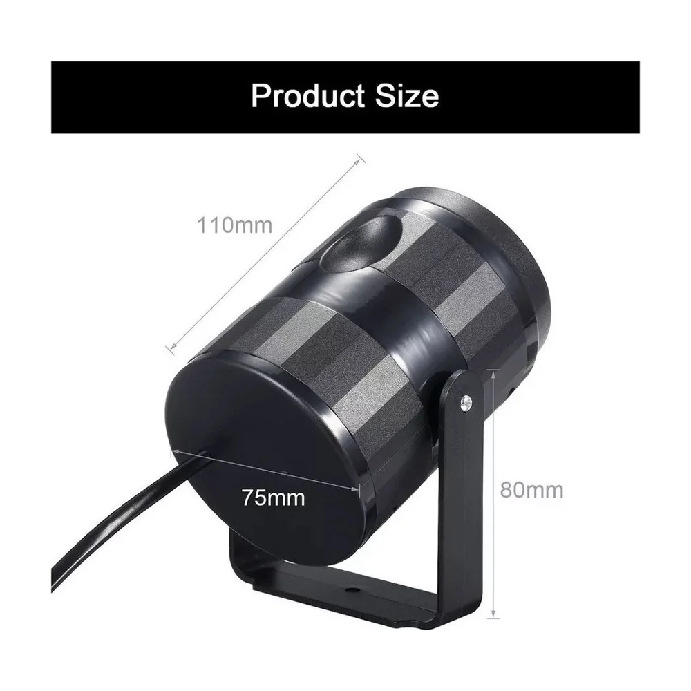 Mini proyector led tipo láser con temática navideña, variedad de diseños / led projection light