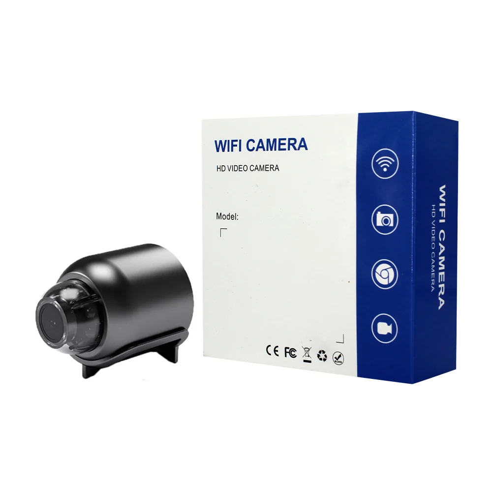 Mini cámara de video hd redonda wifi  / hd video camera / lu6719
