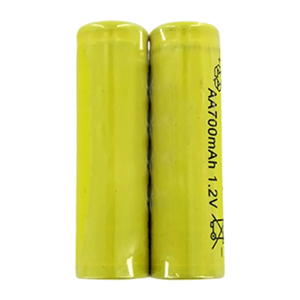 Blíster 2 pilas AA, alcalinas, de 700mah 1.2v / lu6794 / pilas amarillas