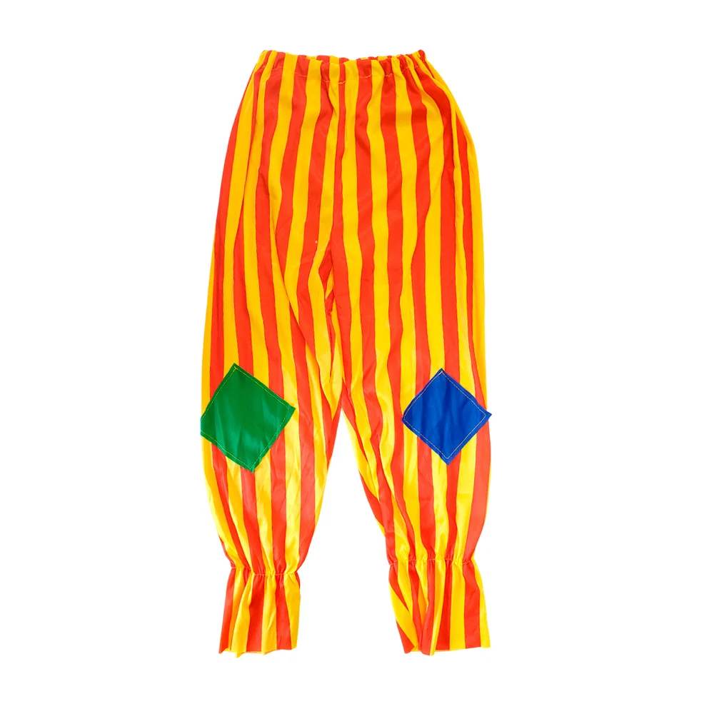 Disfraz infantil de payaso de 2 piezas, camisa de manga larga y pantalon / lu7001