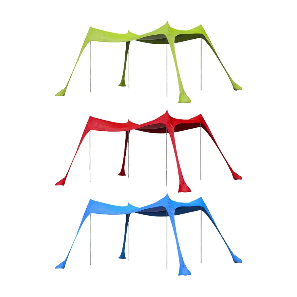 Tienda de campaña / toldo de tela sobredimensionada para la playa, 220x210x160cm / lu7514