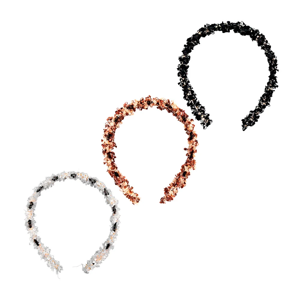 1pza Diadema estilo peineta, con textura tipo encaje, variedad de colores / lu9222
