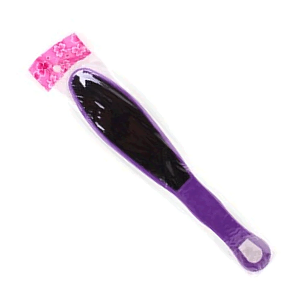 1pza Lima de plástico doble para pies de 23cm, variedad de colores / lv069