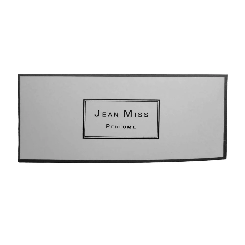 Paquete con 5 mini perfumes portátiles para dama, 3ml, variedad de aromas / jean miss / lu8468