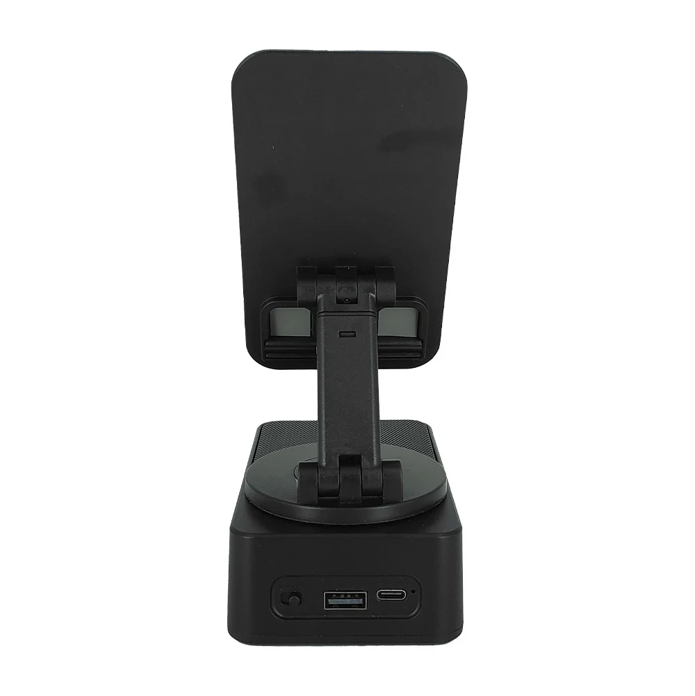 Soporte para celular con bocina bluetooth, ranuras usb y tipo c, variedad de colores / m1
