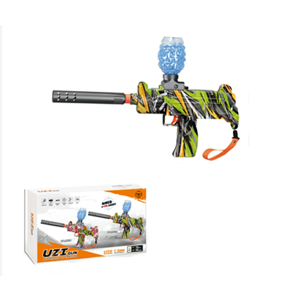 Pistola de hidrogel tipo uzi, operación automática con accesorios / m02d
