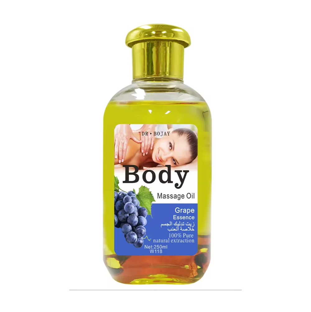 Aceite corporal para masaje de 250ml, variedad de aromas / body massage oil / m134-29h-21