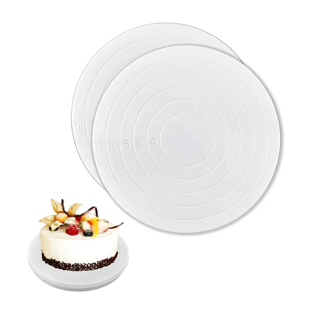 Plato / soporte giratorio para decorar pasteles, 14cm / ice cream bowl & spoons / m188-20f-32