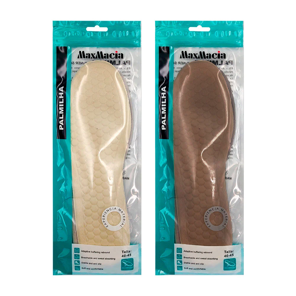 Plantillas ortopédicas grandes, ajustables, con diseño de hexágonos, variedad de colores / 40-45 / palmilha