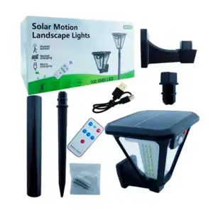Set lámpara led de pared para exteriores y lampara led para jardín co…