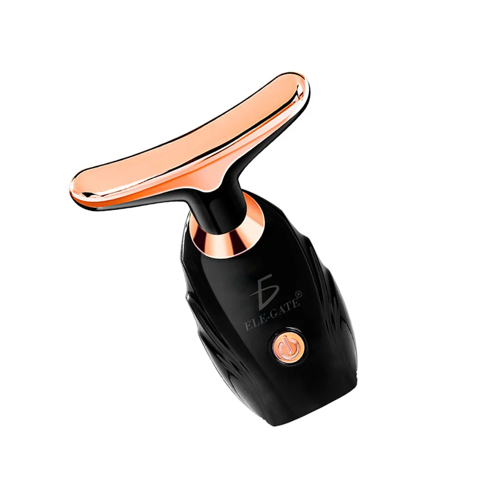Masajeador facial de cuello antiarrugas con 3 modos de vibración
