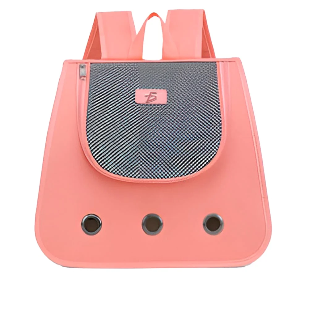 Mochila transportadora con malla transpirable para mascota, variedad de colores / mas.02.17