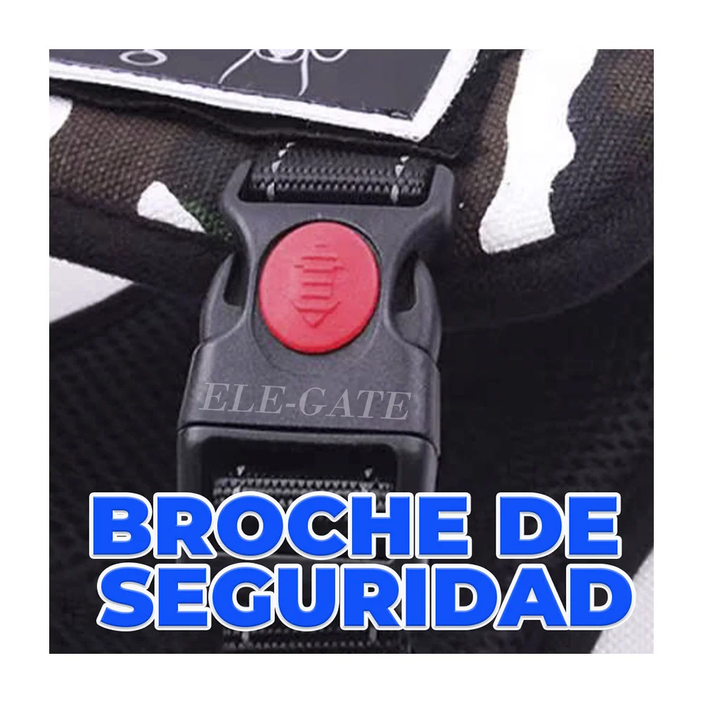 Pechera de tela para perros de talla gra...