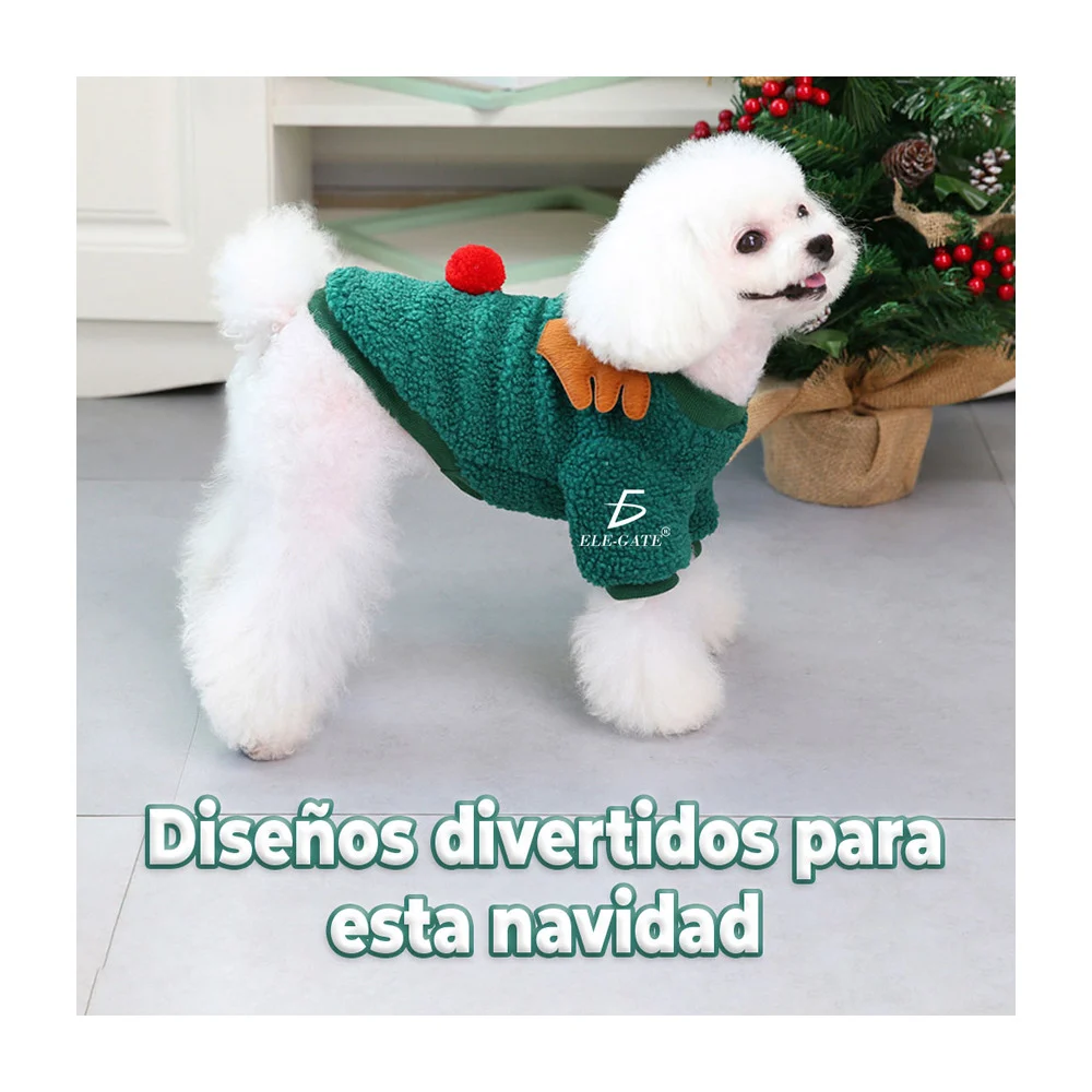 Suéter afelpado de invierno para mascota, variedad de tallas y colores