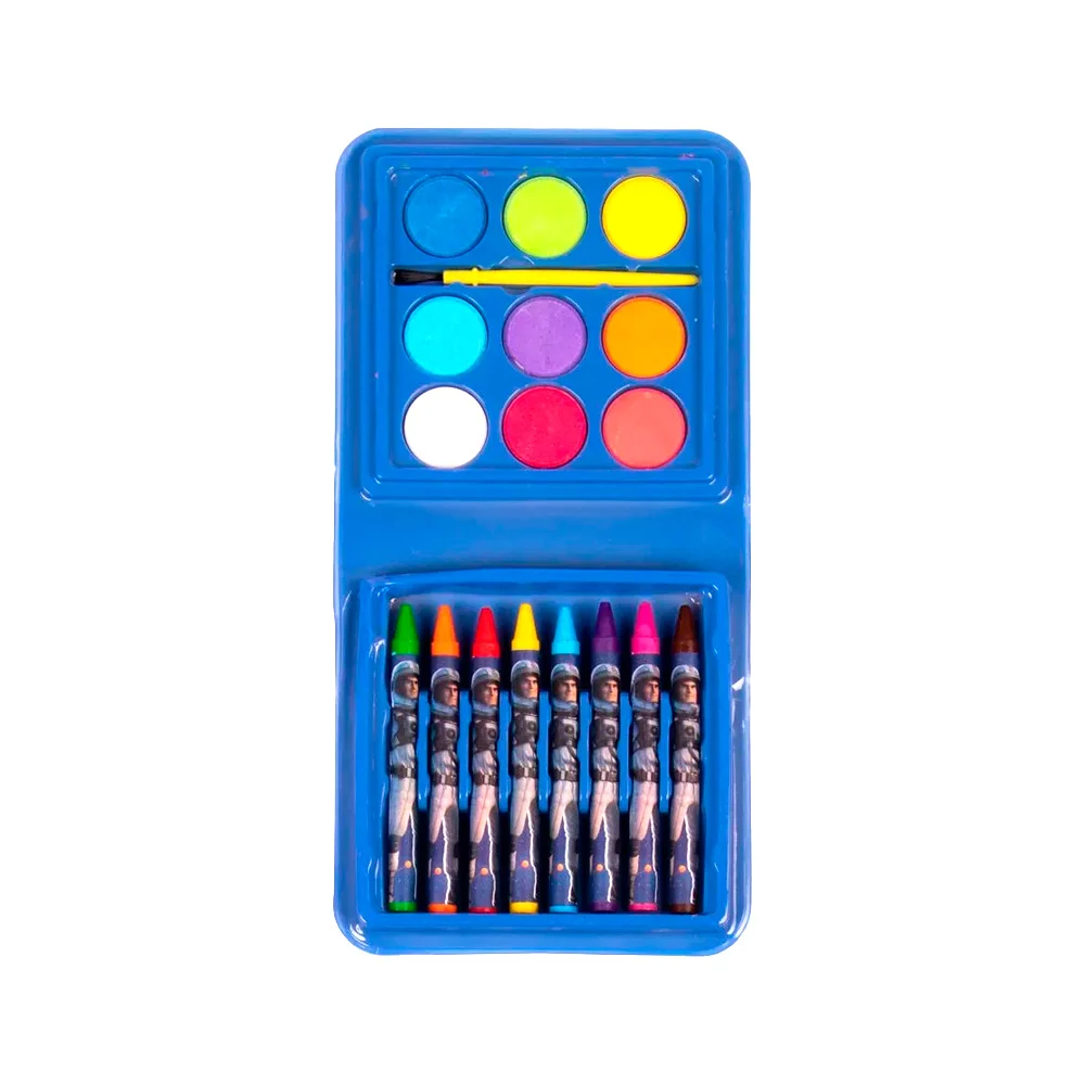 Mini set de arte con 18 accesorios para colorear de buzz lightyear / mas31ly