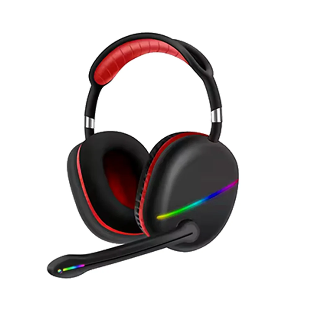 Audifonos de diadema inalámbricos con micrófono y luces rgb, variedad de colores / 780154