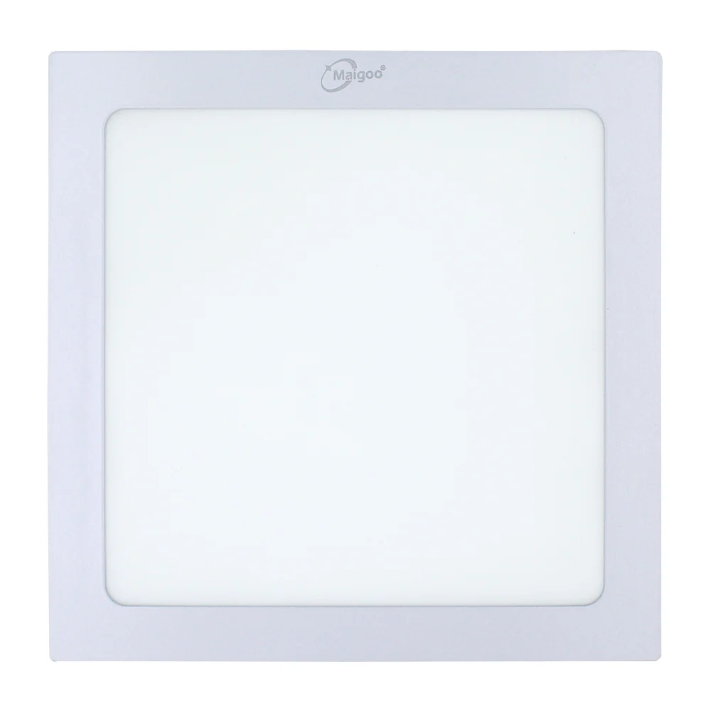 Panel led cuadrado maigoo para empotrar de 18w-6500k, 22x22cm / mg01605