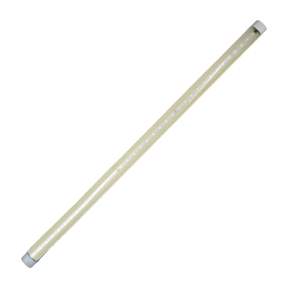 1pza Regleta led de plástico t8 de 60cm, 9w / mg02101
