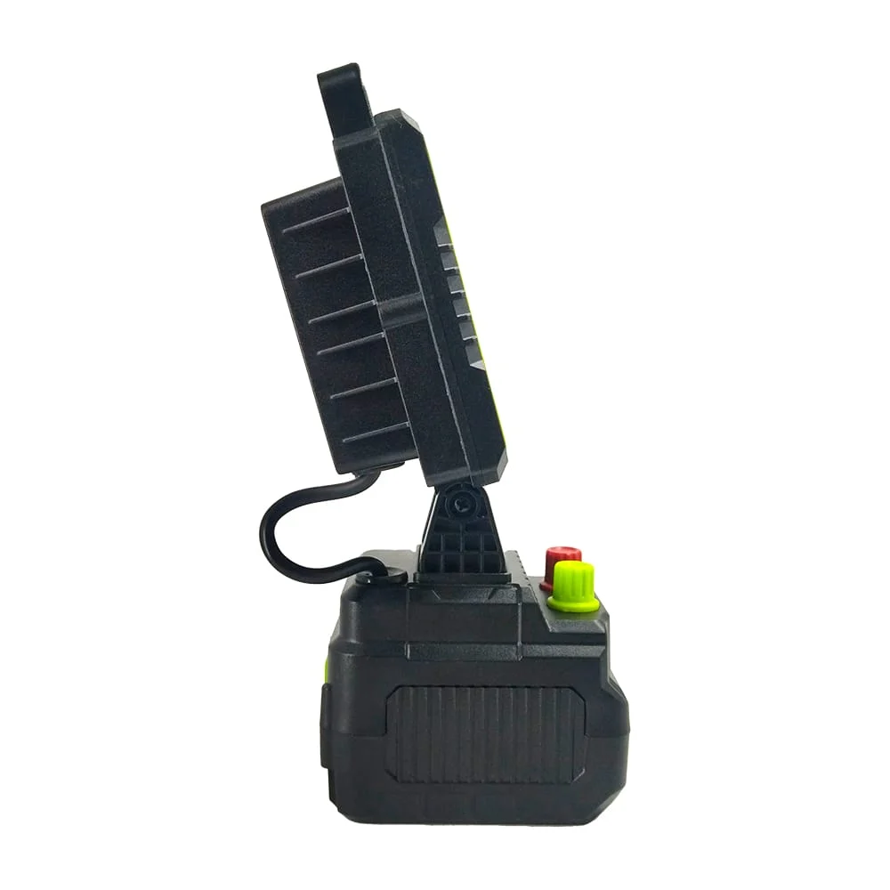 Lámpara multifuncional portátil ajustable tipo reflector con panel solar y soporte / mor-2305b