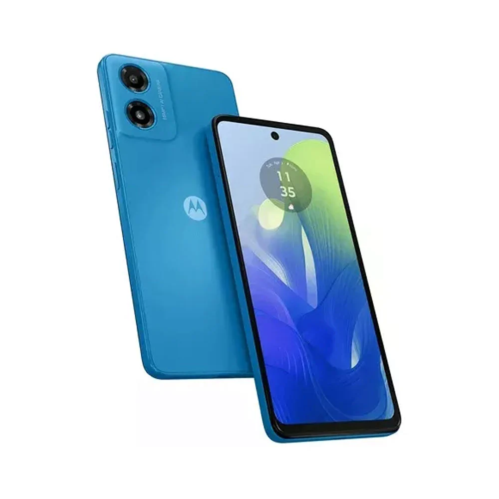 Celular motorola moto g04 con 4+64gb, hasta 8 gb de ram con boost y en color azul / xt2421-3
