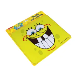 1pza Mouse pad cuadrado mediano, antideslizante, con bordes cosidos y…