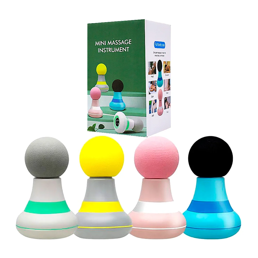 Mini masajeador recargable buytiti portátil con 9 intensidades / mr-832