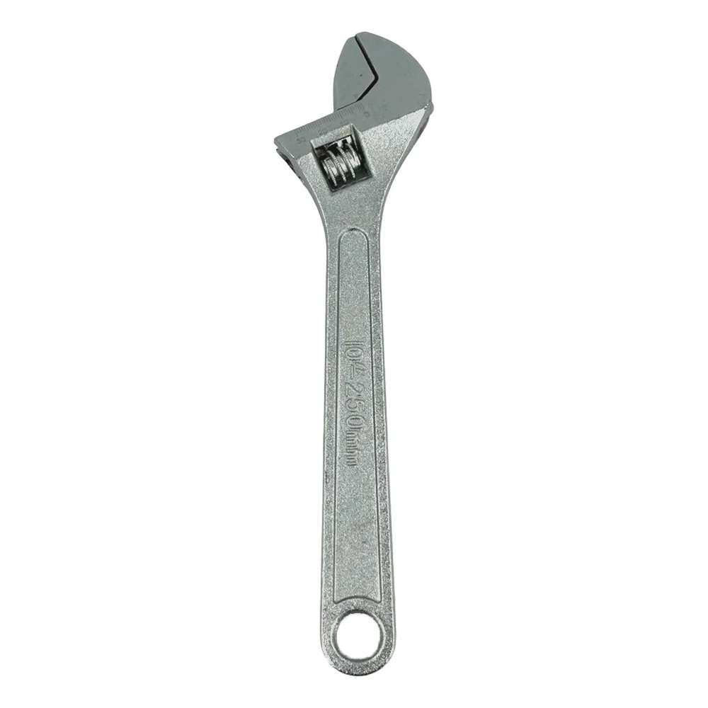 Llave perica con acabado cromado de 10 pulgadas 250mm / forged steel / mt444