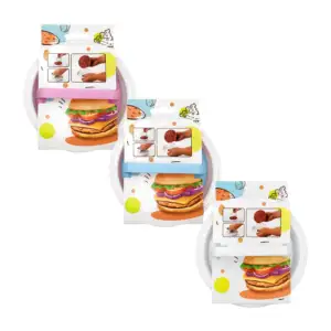 Molde tipo prensa manual para carne de hamburguesa, variedad de color…