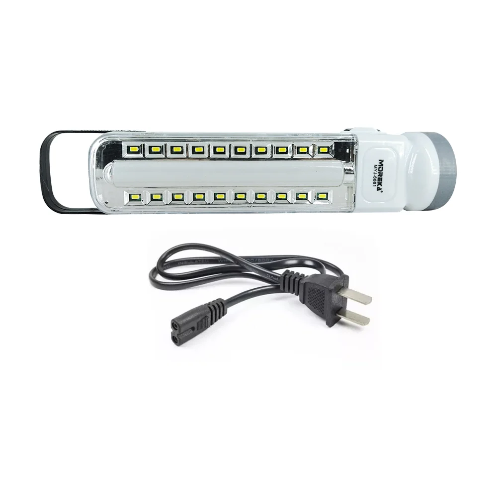 Lámpara led recargable de emergencia con 20 leds / myj-6661