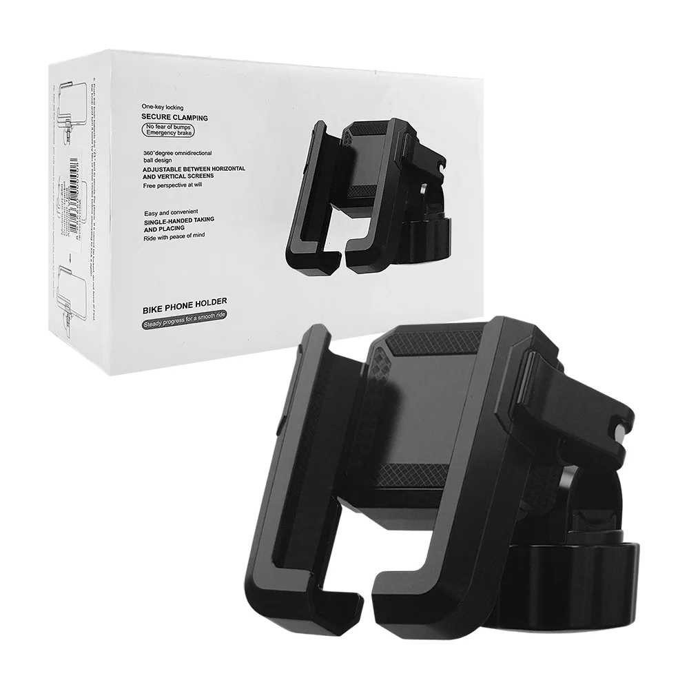 Soporte universal para celular, de dos piezas ajustables, de plástico, variedad de usos / mzj-850