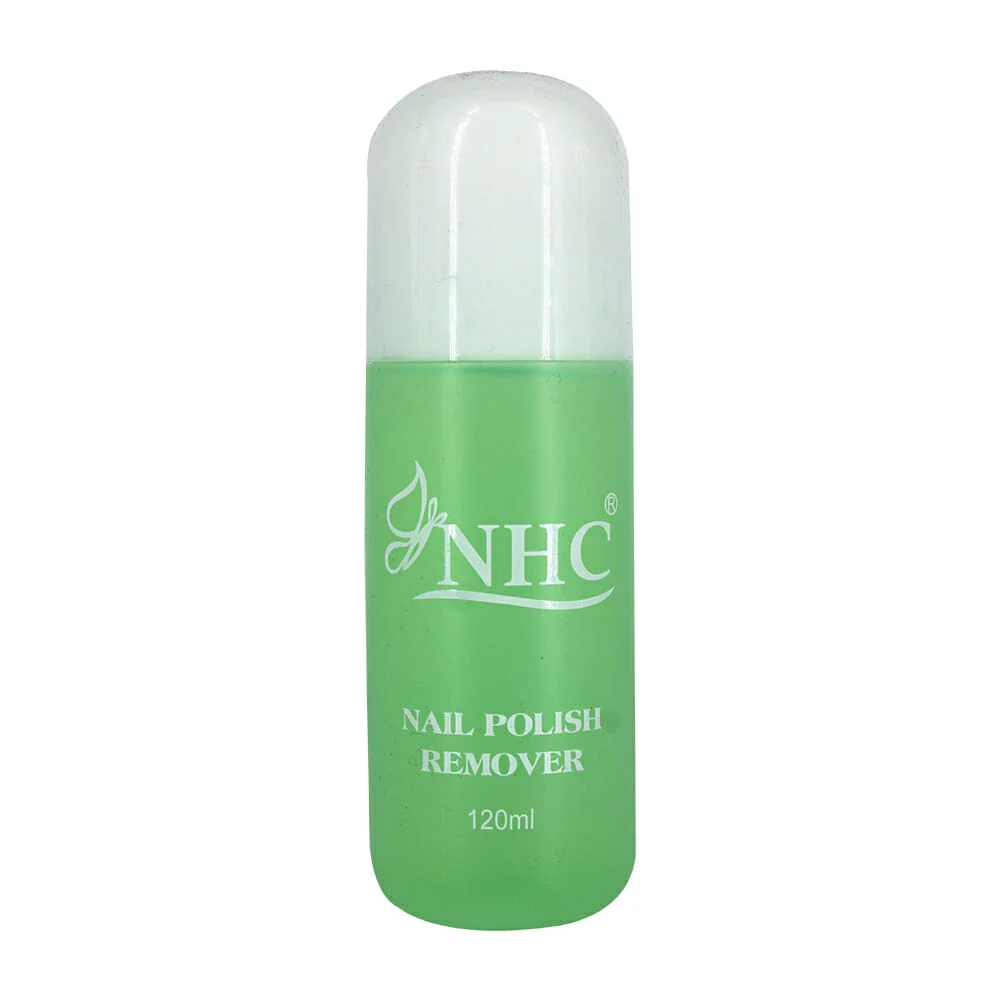 1pza Acetona líquida nhc quita esmalte para uñas 120ml, variedad de colores / nail polish remover