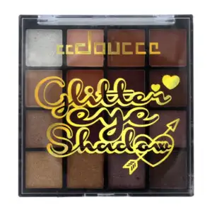 Paleta de sombras para ojos con 16 tonos, variedad de colores / glitt…
