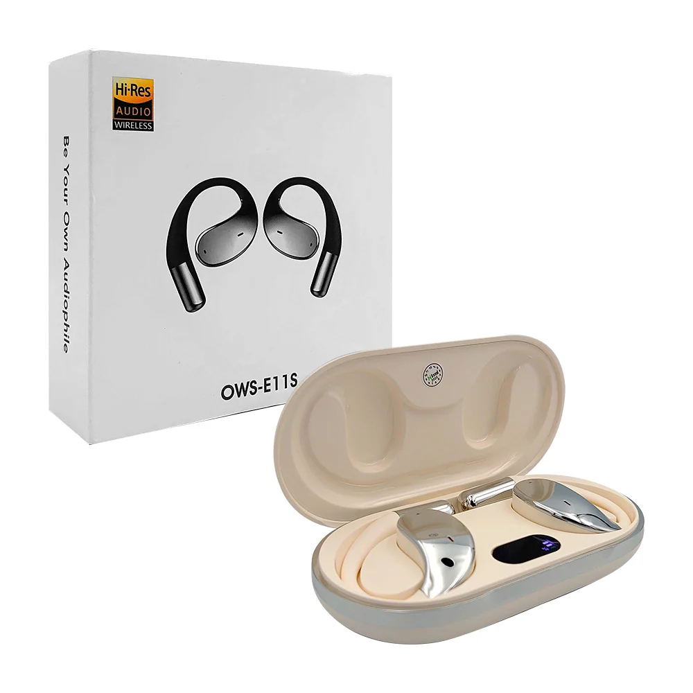 Audífonos inalámbricos bluetooth con diseño ergonómico y estuche de carga / tws-6500