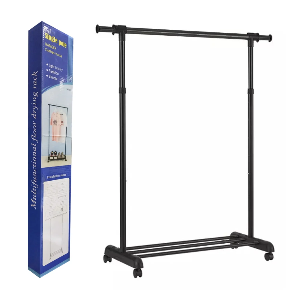 Organizador / closet multifuncional 1 tubo para la ropa y 1 estante para los zapatos single pole, variedad de colores / p1 / 901