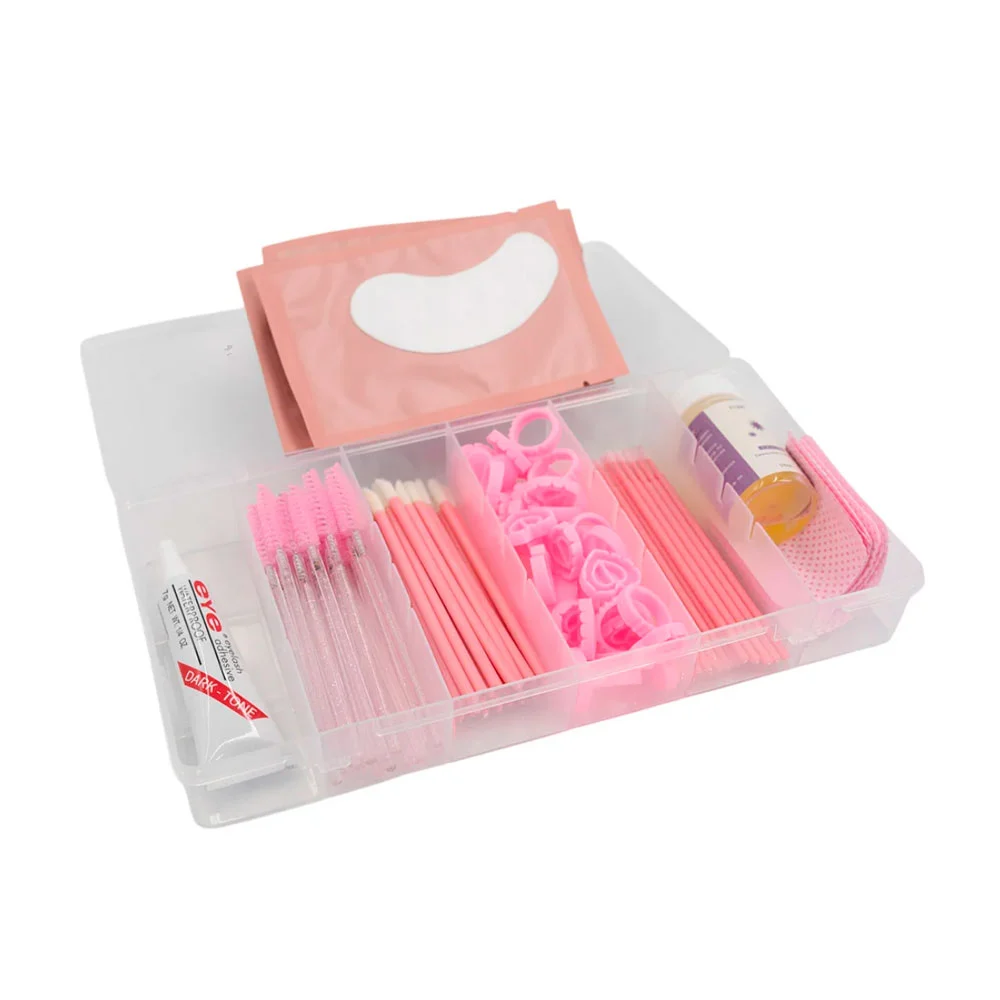 Kit con herramientas para aplicar pestañas / pe-204