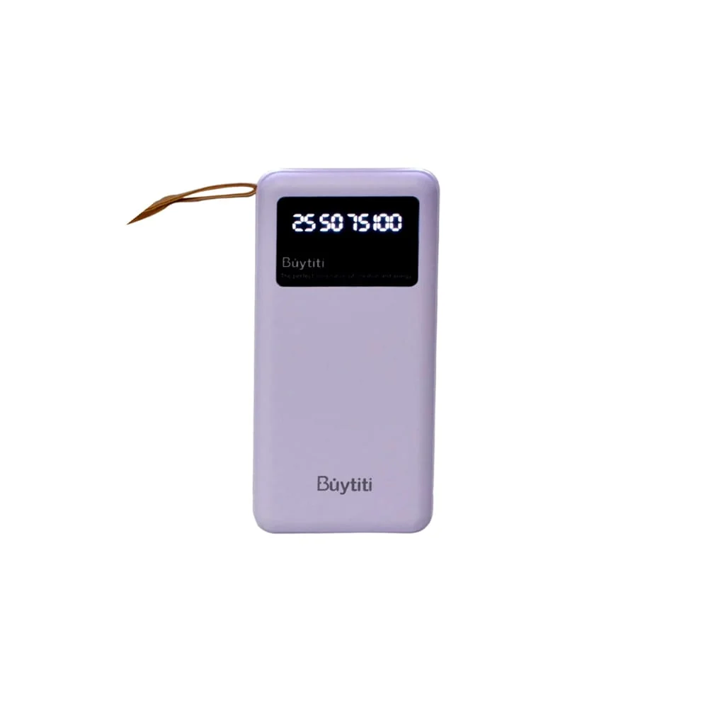 Bateria portatil buytiti con rendimiento de 10000mah, 4 distintos tipos de puertos para carga, indicador de carga y linterna / pl-16