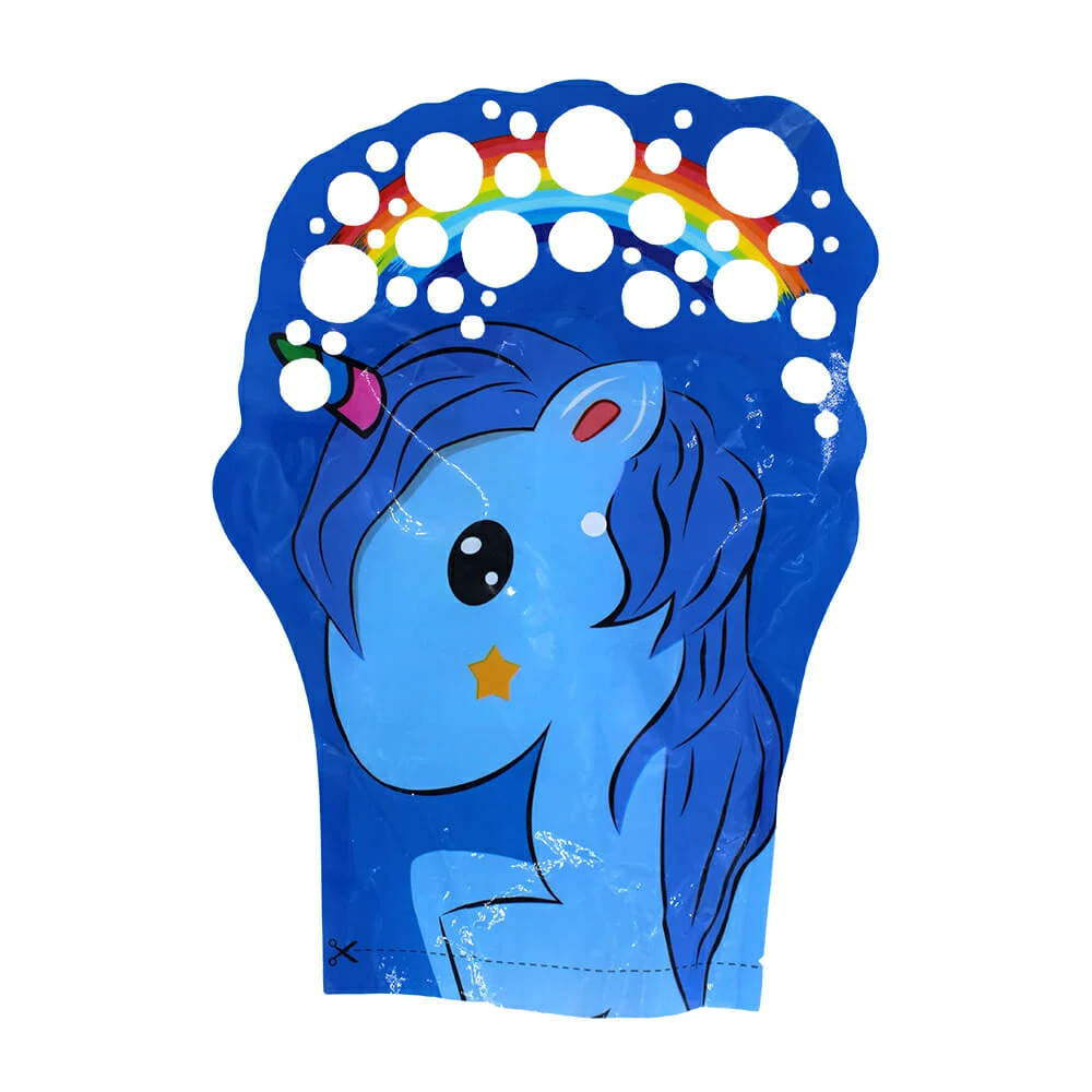 Sobre para hacer burbujas con 2 bolsas de jabón, variedad de diseños / pps-206