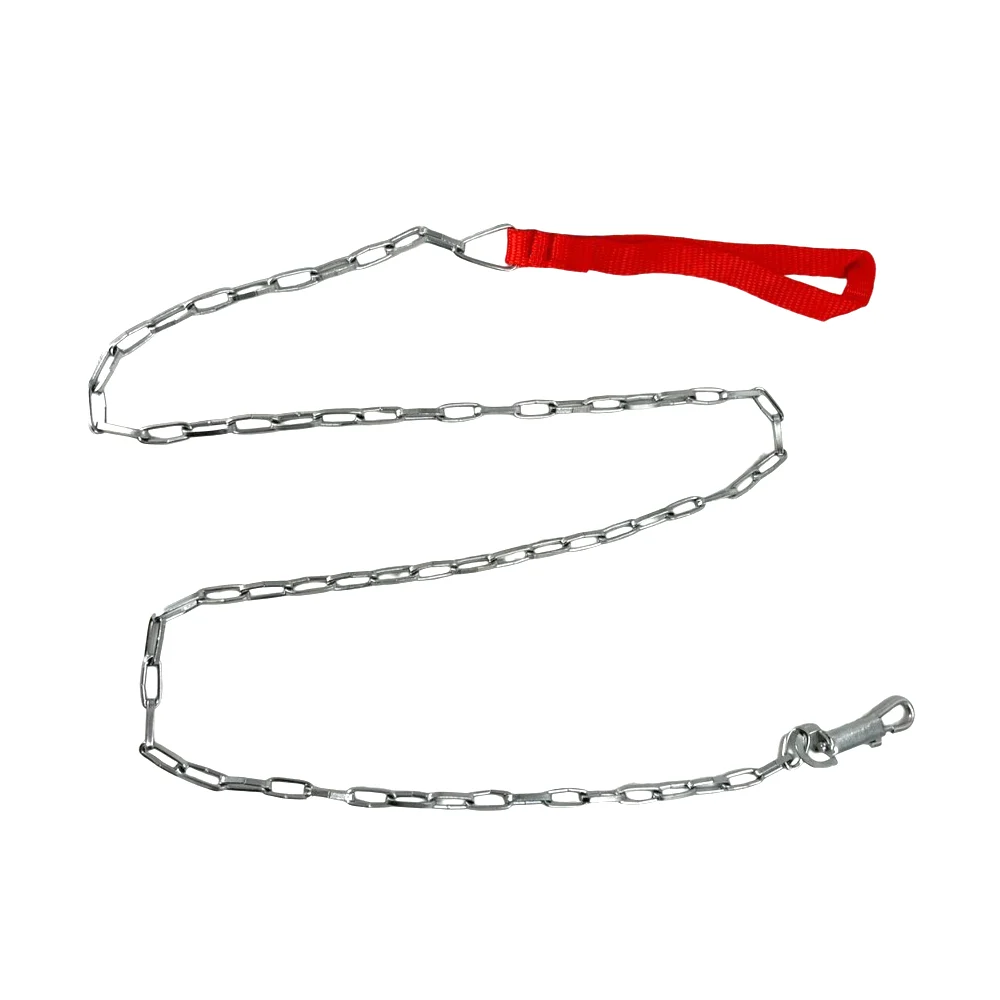 Correa de cadena cromada para mascota, 2.0mmx1.2m, variedad de colores / ps4250