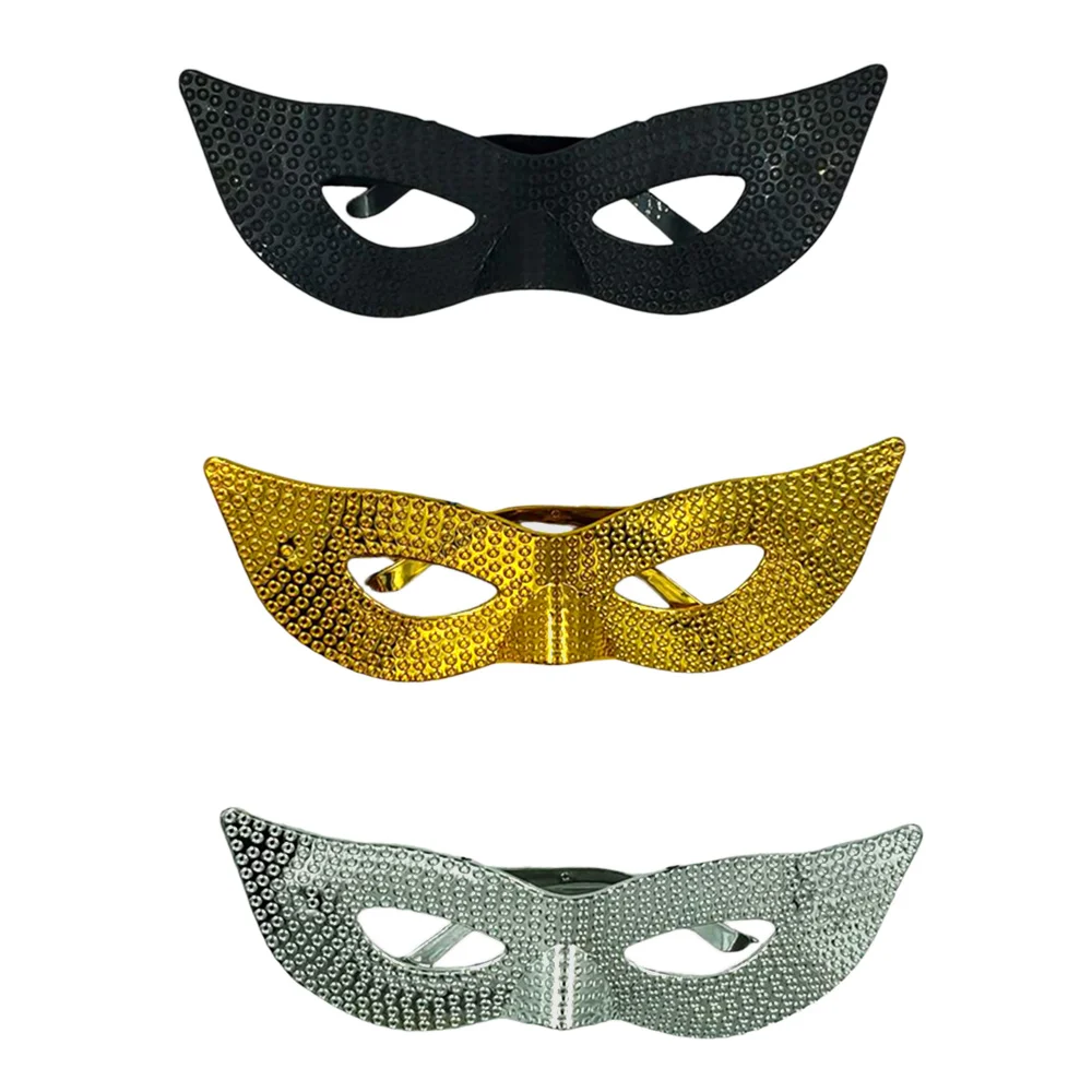 Paquete de 12 antifaces de plástico para fiesta, variedad de colores / pt10862