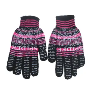 Par de guantes afelpados spider con diseño de araña, variedad de colo…